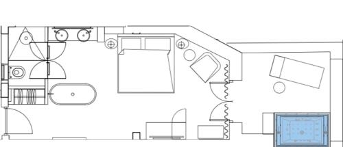 Imagen de la habitación del Hotel Mykonos Riviera, a member of Small Luxury Hotels of the World. Foto 9