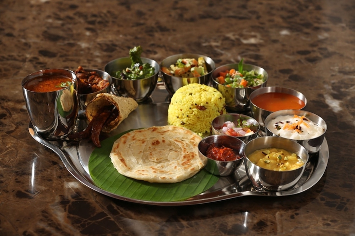 Imagen del bar/restaurante del Hotel Mysore County Retreat. Foto 4