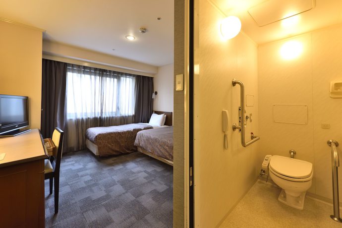 Imagen de la habitación del Hotel Mystays Hiroshima Peace Park. Foto 4