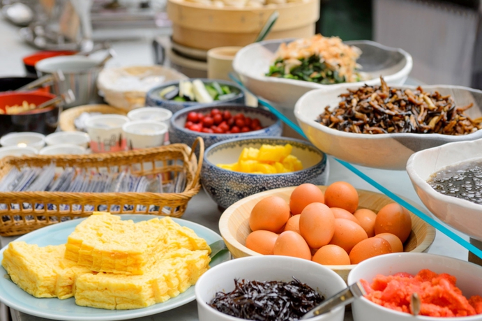 Imagen del bar/restaurante del Hotel Mystays Premier Omori. Foto 2