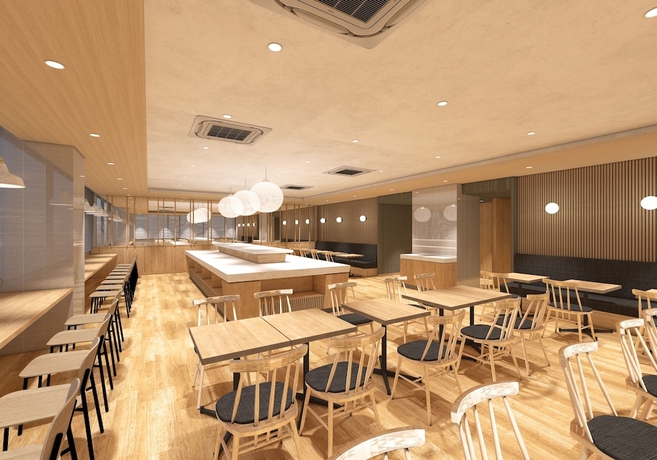 Imagen del bar/restaurante del Hotel Mystays Soga. Foto 4