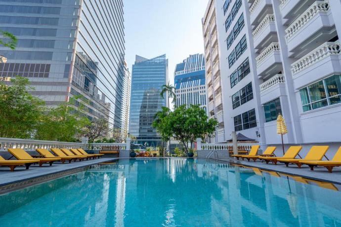 Imagen de la piscina del Hotel NH Bangkok Sukhumvit Boulevard. Foto 19