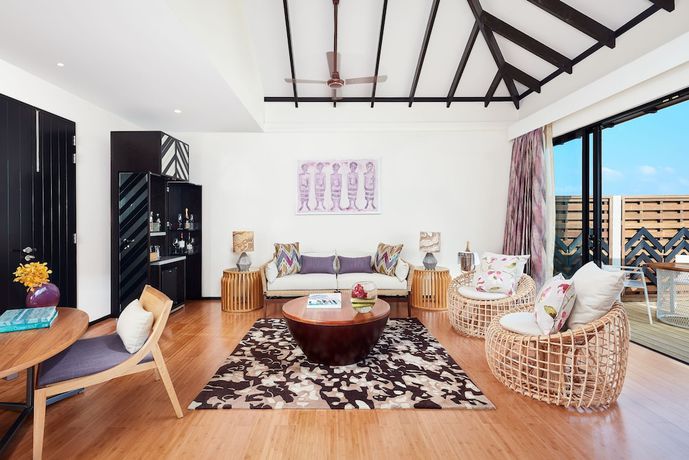 Imagen de la habitación del Hotel NH Collection Maldives Havodda Resort. Foto 14