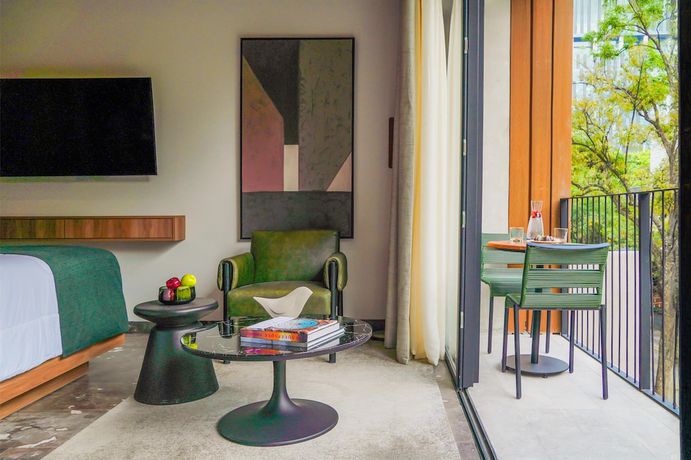 Imagen de la habitación del Hotel NH Guadalajara Studios. Foto 14