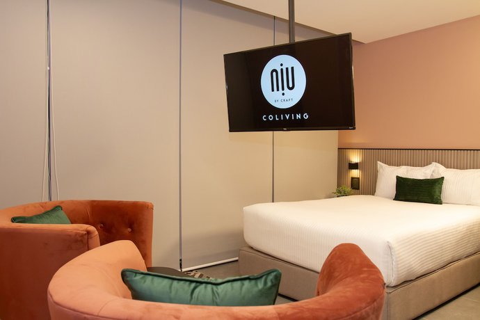 Imagen de la habitación del Hotel NIU Reforma. Foto 17