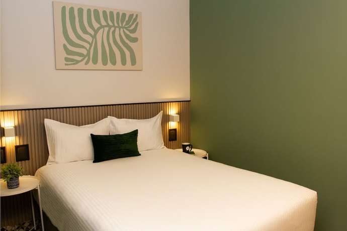 Imagen de la habitación del Hotel NIU Reforma. Foto 19