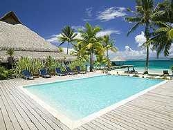 Imagen de la piscina del Hotel NOVOTEL BORA BORA BEACH RESORT. Foto 8