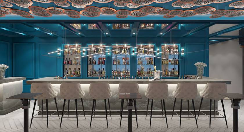 Imagen del bar/restaurante del Hotel NYX Esperia Palace Hotel Athens by Leonardo Hotels. Foto 11