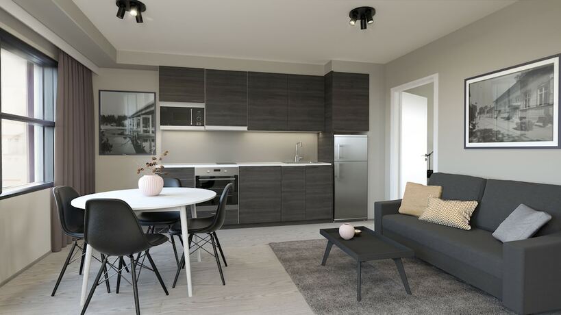 Imagen de la habitación del Hotel Naantali City Apartments. Foto 7