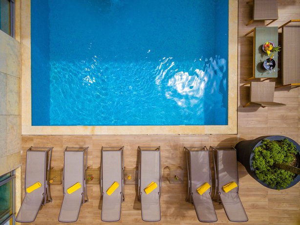Imagen de la piscina del Hotel Nafs, Naupacto. Foto 17