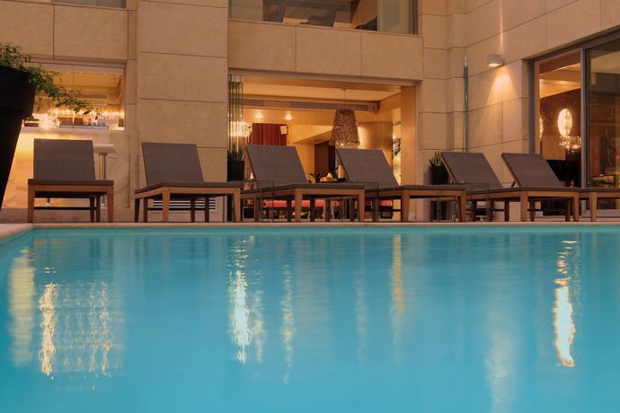 Imagen de la piscina del Hotel Nafs, Naupacto. Foto 18