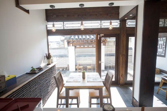 Imagen del bar/restaurante del Hotel Naganjae. Foto 18