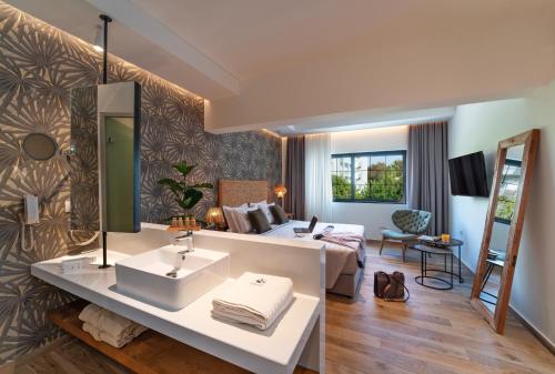 Imagen de la habitación del Hotel Naillac Boutique. Foto 17