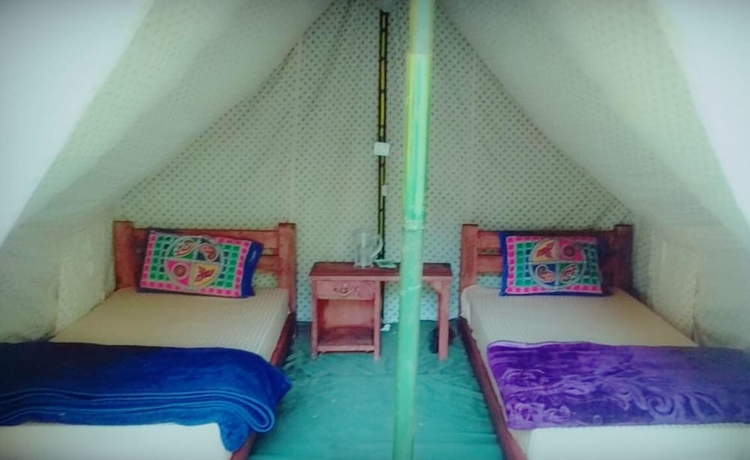 Imagen de la habitación del Hotel Nainital River Camp. Foto 7