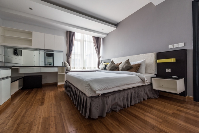 Imagen de la habitación del Hotel Naki Suites At Silvertown. Foto 9