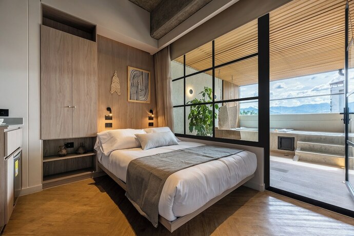 Imagen de la habitación del Hotel Nak&uacute;a Stay and Work. Foto 19