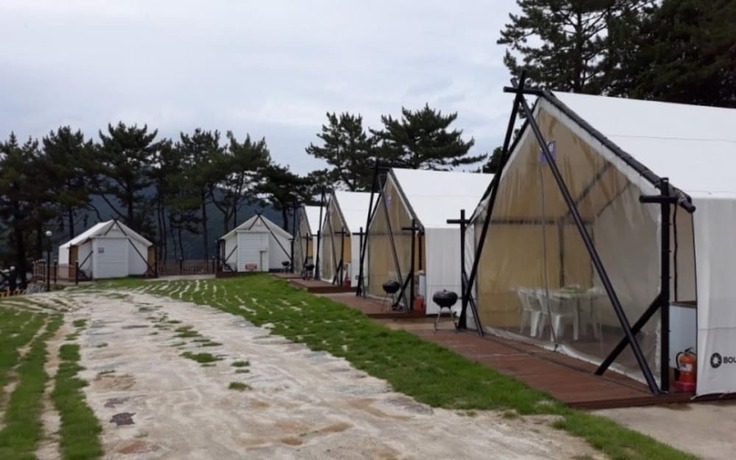 Imagen general del Hotel Namhae Healing Island Glamping. Foto 11