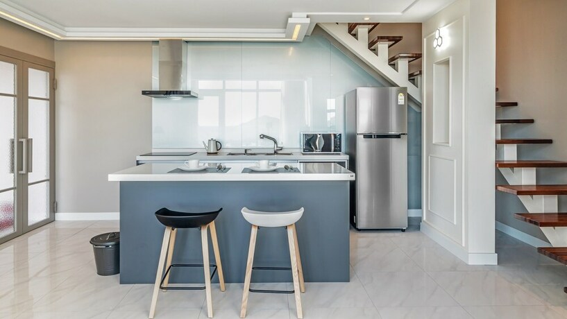 Imagen de la habitación del Hotel Namhae Lounge 32 Resort A. Foto 13