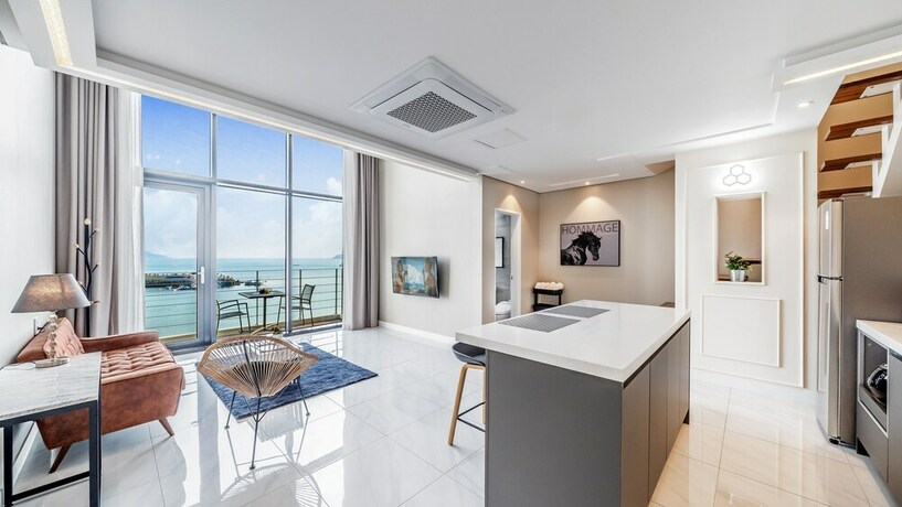 Imagen de la habitación del Hotel Namhae Lounge 32 Resort A. Foto 15