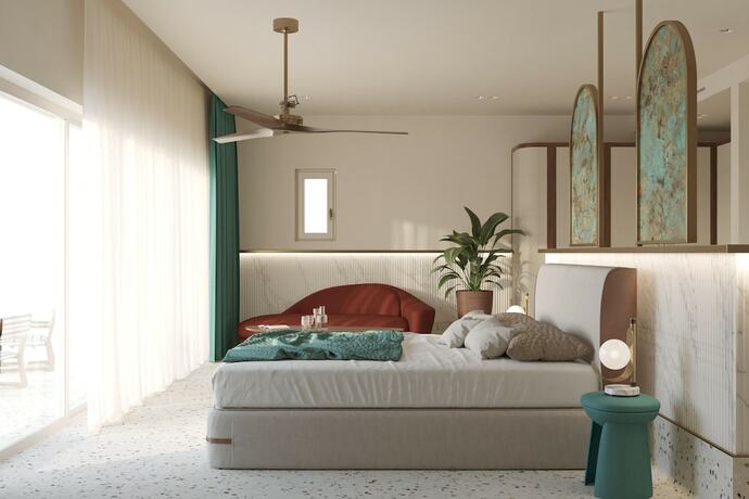 Imagen de la habitación del Hotel Nammos Mykonos. Foto 11