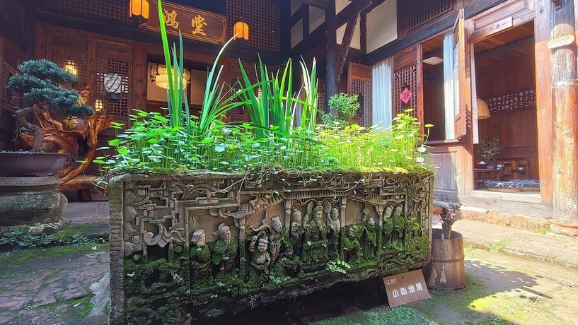 Imagen de los interiores del Hotel Nan Court - Nanyuan,Leshan. Foto 13