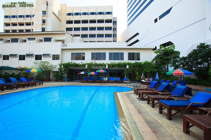 Imagen de la piscina del Hotel Nana, Bangkok. Foto 13