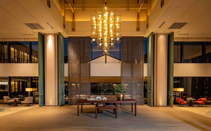 Imagen de los interiores del Hotel Nanhu. Foto 7