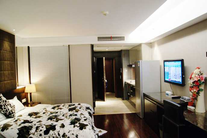 Imagen de los interiores del Hotel Nanjing Kaibin Apartment Zhujianglu Muma. Foto 19