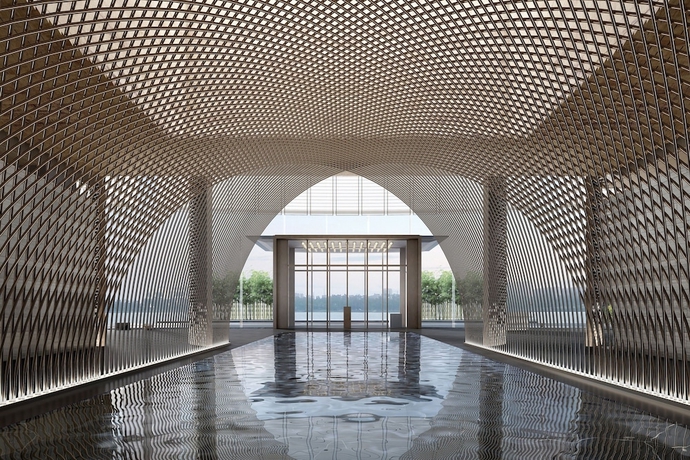 Imagen de los interiores del Hotel Nantong Marriott. Foto 14