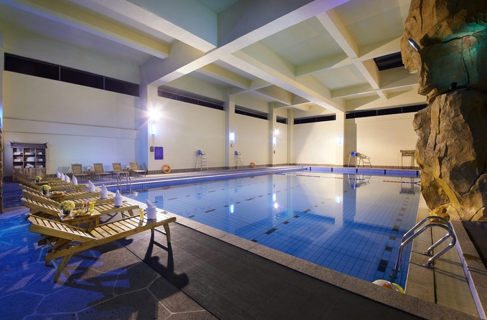 Imagen de la piscina del Hotel Narada Resort and Spa Pingxiang. Foto 16