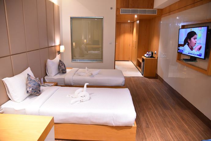Imagen de la habitación del Hotel Narayanam, Gwalior. Foto 8