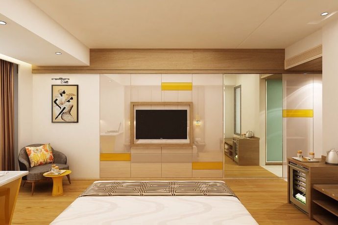 Imagen de la habitación del Hotel Narayanam, Gwalior. Foto 14