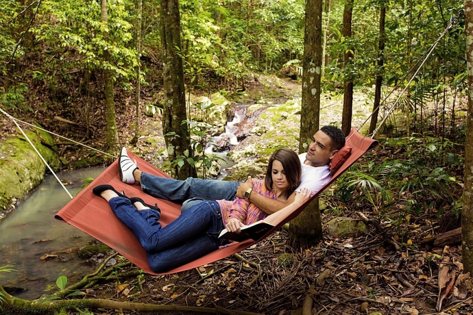 Imagen de los exteriores del Hotel Narrows Escape Rainforest Retreat. Foto 12