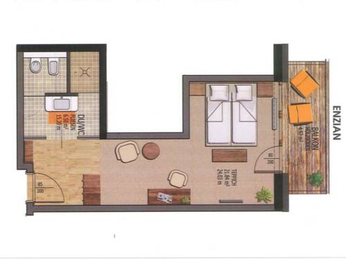 Imagen de la habitación del Hotel Nassfeld. Foto 12