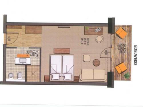 Imagen de la habitación del Hotel Nassfeld. Foto 14