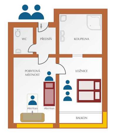 Imagen de la habitación del Hotel Nastup. Foto 4