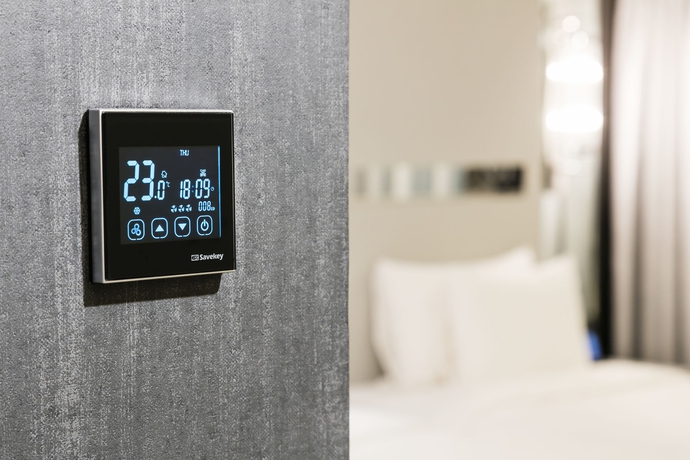 Imagen de la habitación del Hotel Nathan. Foto 9