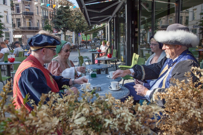 Imagen del bar/restaurante del Hotel National, Amberes. Foto 3