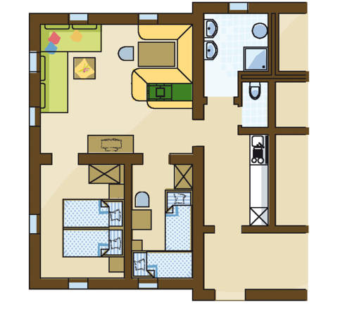 Imagen de la habitación del Hotel Naturel Hoteldorf Sch&ouml;nleitn. Foto 16