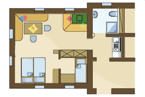 Imagen de la habitación del Hotel Naturel Hoteldorf Seeleitn. Foto 13