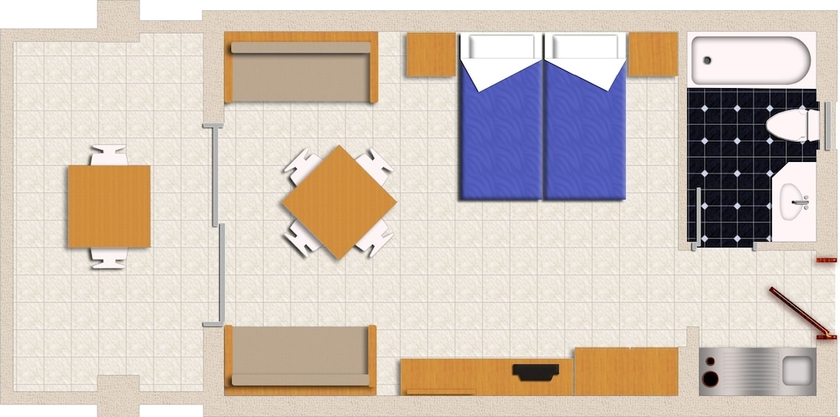 Imagen de la habitación del Hotel Nautilus Bay. Foto 16