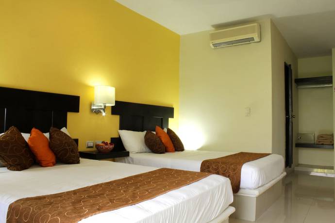 Imagen de la habitación del Hotel Nautilus, Playa del Carmen. Foto 9