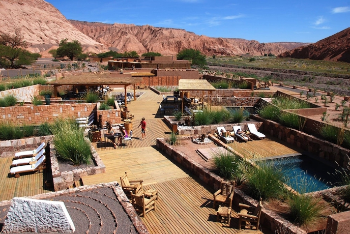 Imagen de la piscina del Hotel Nayara Alto Atacama. Foto 17