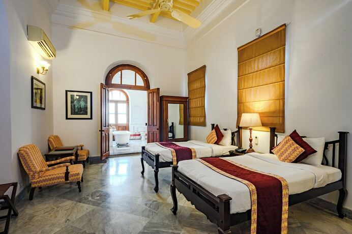 Imagen de la habitación del Hotel Neemrana's Baradari Palace. Foto 19