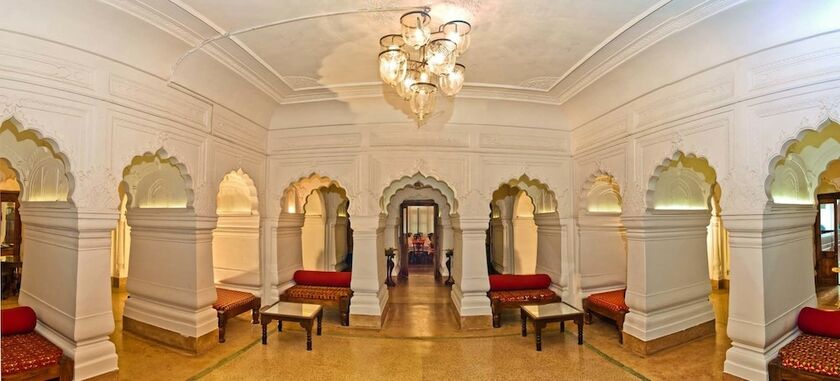 Imagen de los interiores del Hotel Neemrana's Baradari Palace. Foto 38