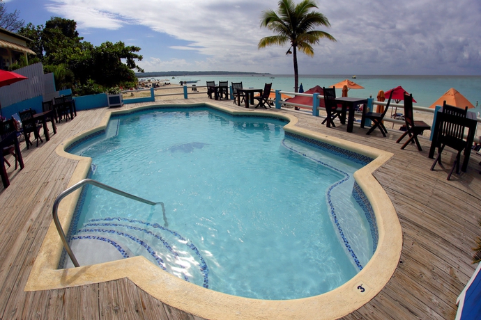 Imagen de la piscina del Hotel Negril Palms. Foto 9
