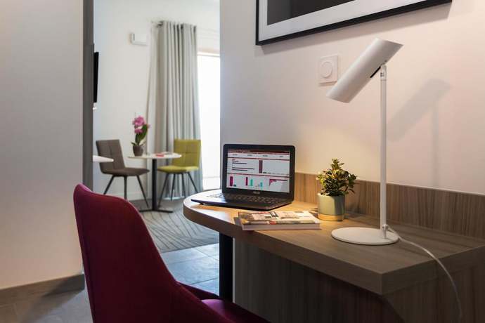 Imagen de la habitación del Hotel Nemea Appart So Cloud Lyon Part Dieu. Foto 8