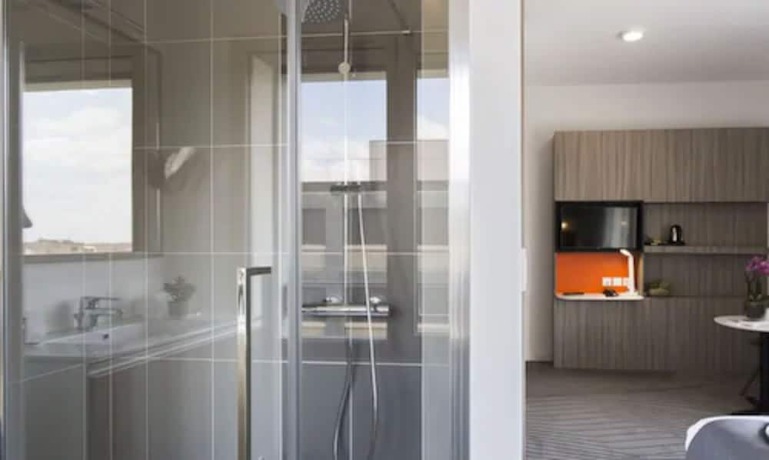 Imagen de la habitación del Hotel Nemea Appart So Cloud Lyon Part Dieu. Foto 13