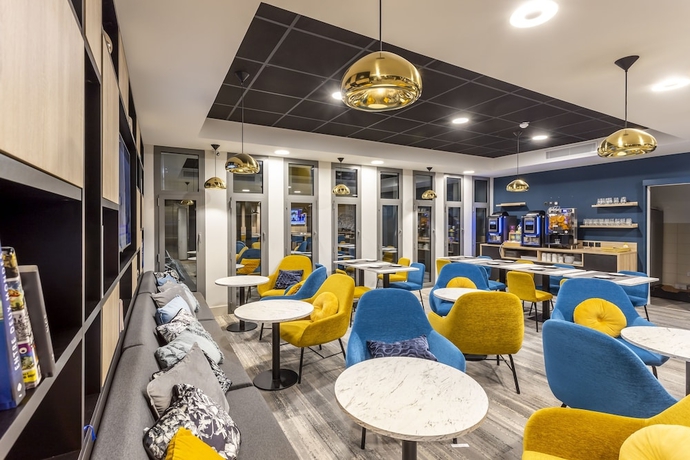 Imagen del bar/restaurante del Hotel Nemea Appart`Riviera Nice Aeroport. Foto 2