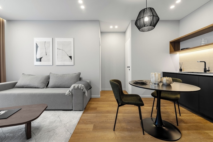 Imagen de la habitación del Hotel Nemunas Aparthotel. Foto 4
